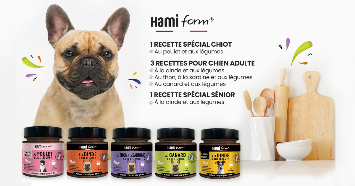 Testez les Cuisinés Hamiform, repas complets pour petits chiens